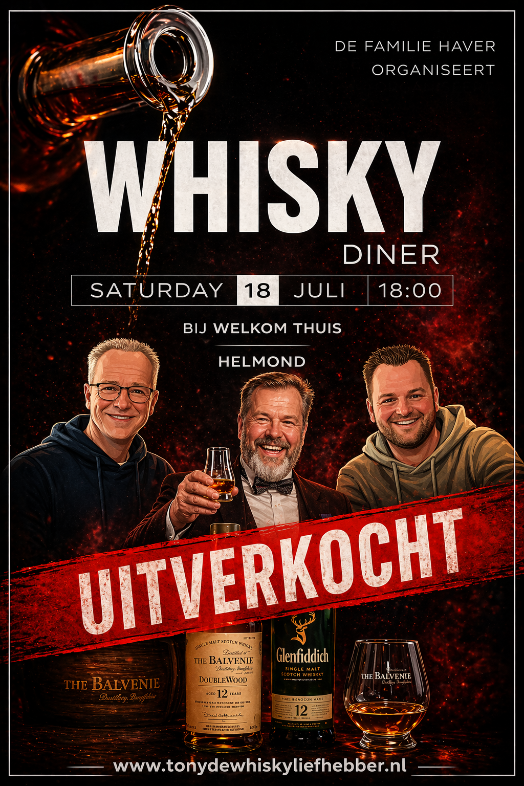 Flyer van Jaarlijkse proeverij